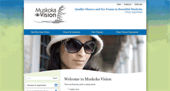 Desktop Screenshot of muskokavision.com